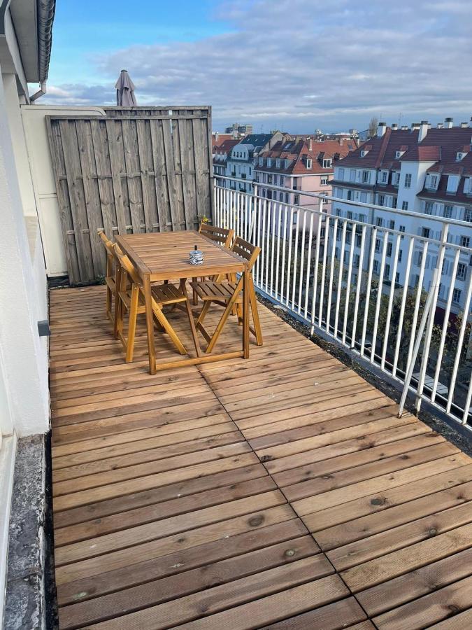 Le Brasilia - Appartement Neuf Pour 4 Personnes Avec Terrasse Strasbourg Bagian luar foto