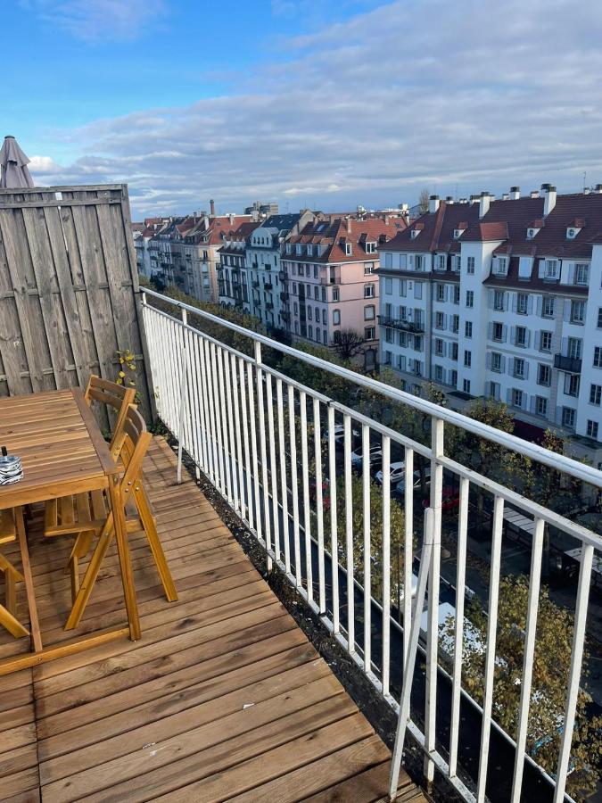 Le Brasilia - Appartement Neuf Pour 4 Personnes Avec Terrasse Strasbourg Bagian luar foto